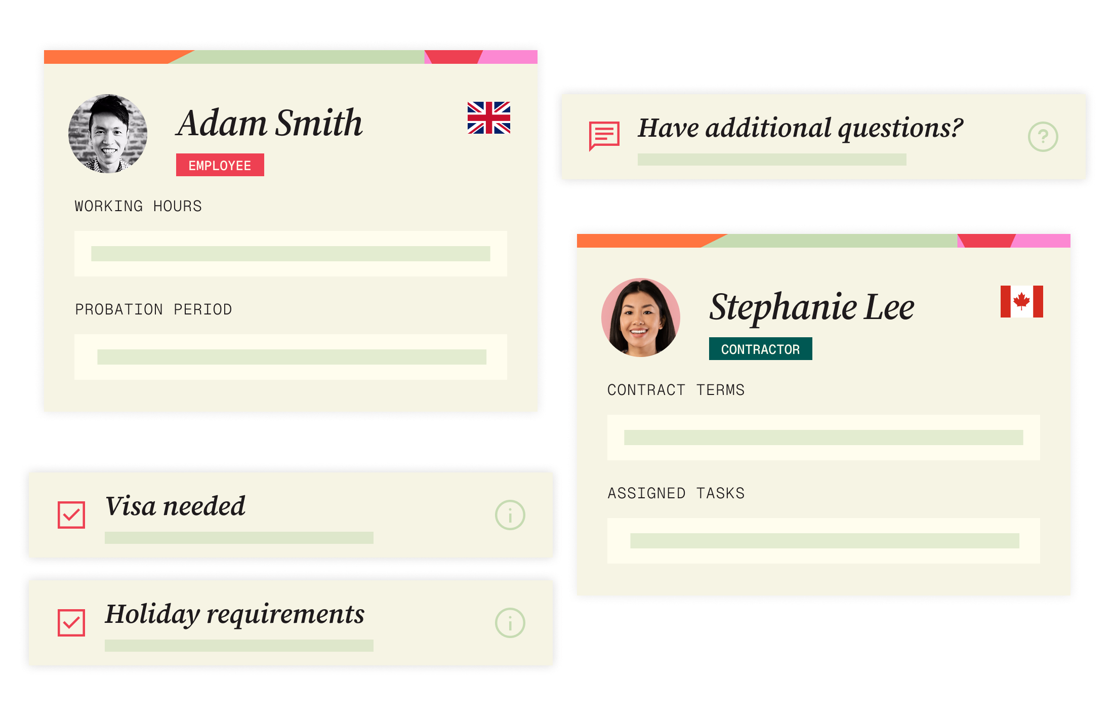 Employee and contractor classification overview for Agent of Record